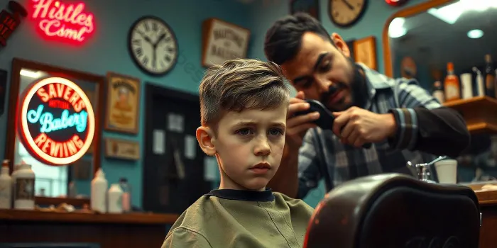 Kids Haircut at The Classic Culichi Barbershop