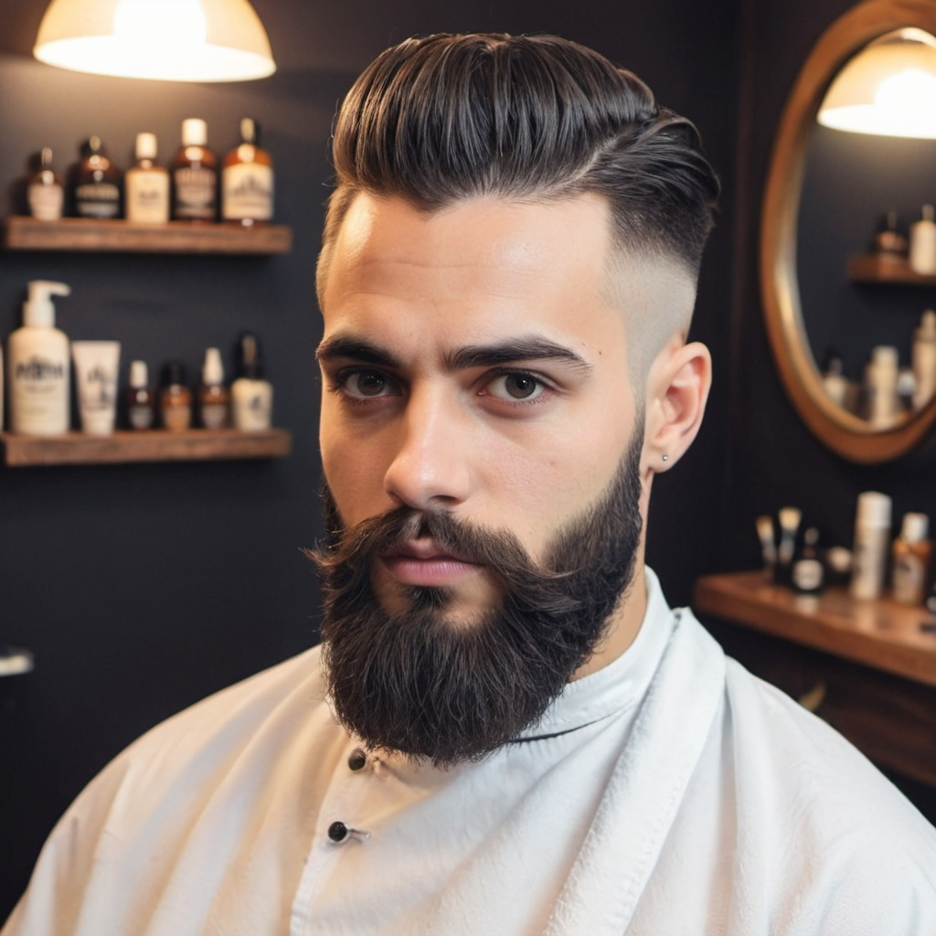 Haircut & Beard at The Classic Culichi Barbershop